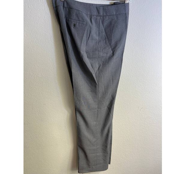 Anne Klein Womens Straight Leg Slacks Pants SIZE 16 Black Gray Classic Career - Picture 4 of 9